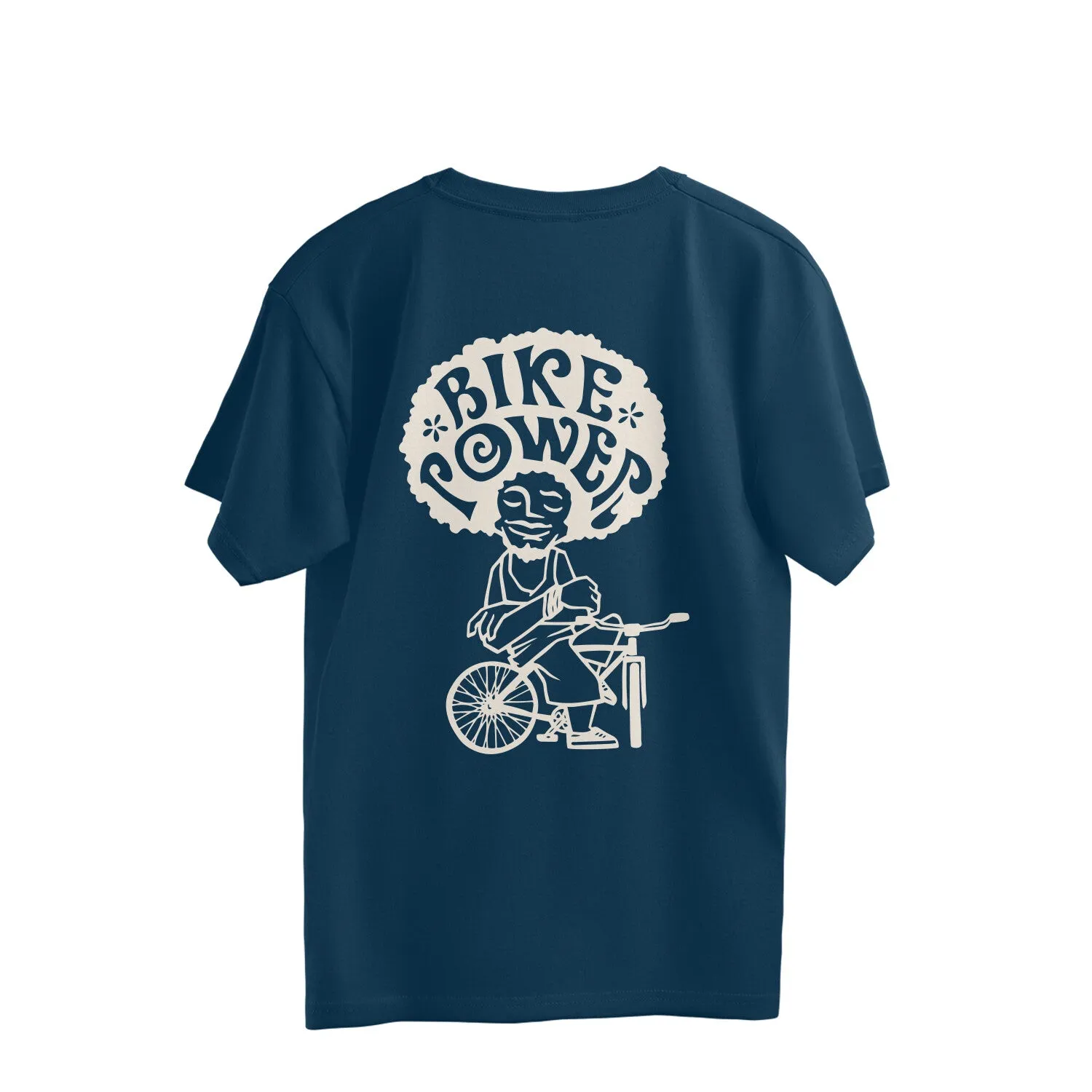 Sport Canvas Bike Power Oversized Unisex T-Shirt