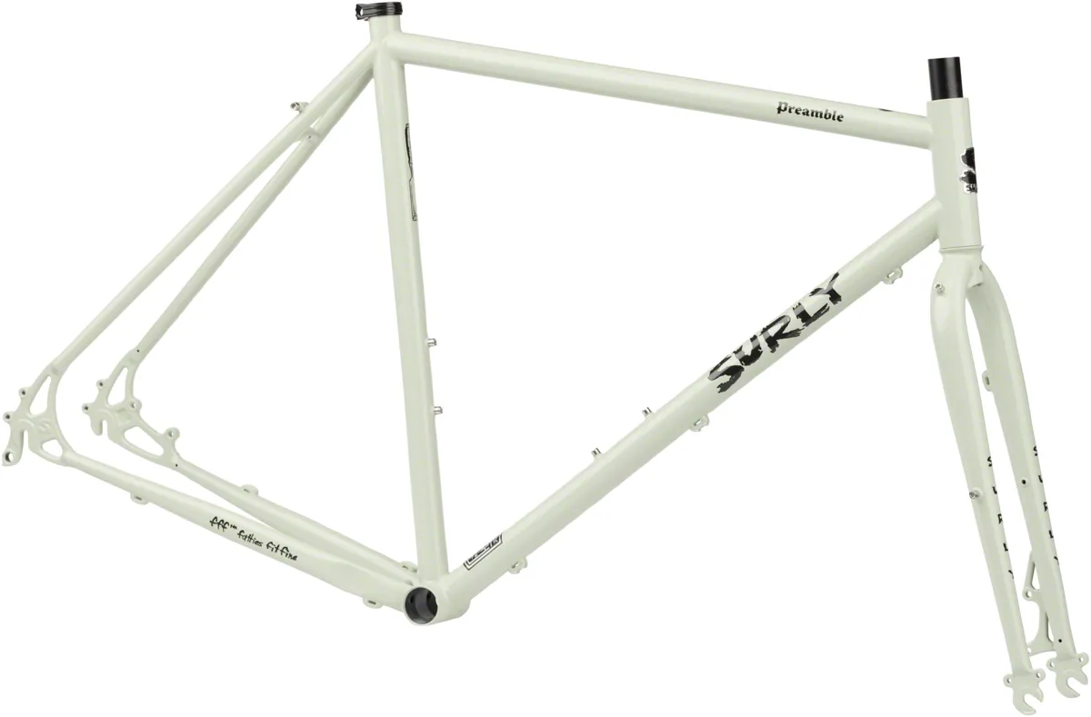 Surly Preamble Flat Bar Road Frameset (Best Buds Green)