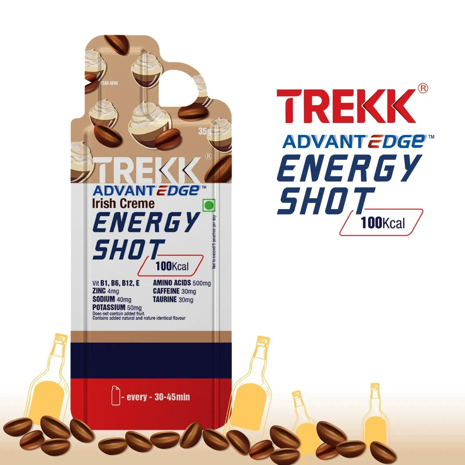 TREKK AdvantEdge Energy Gel (Irish Cr?me)