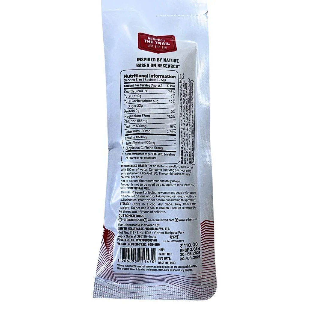 Unived Elite Drink Mix 160 (Wild Watermelon)